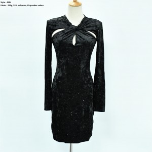 Women’s Lurex Velour Dress