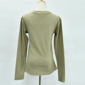 Women’s Crew With Shirring Sweatshirt