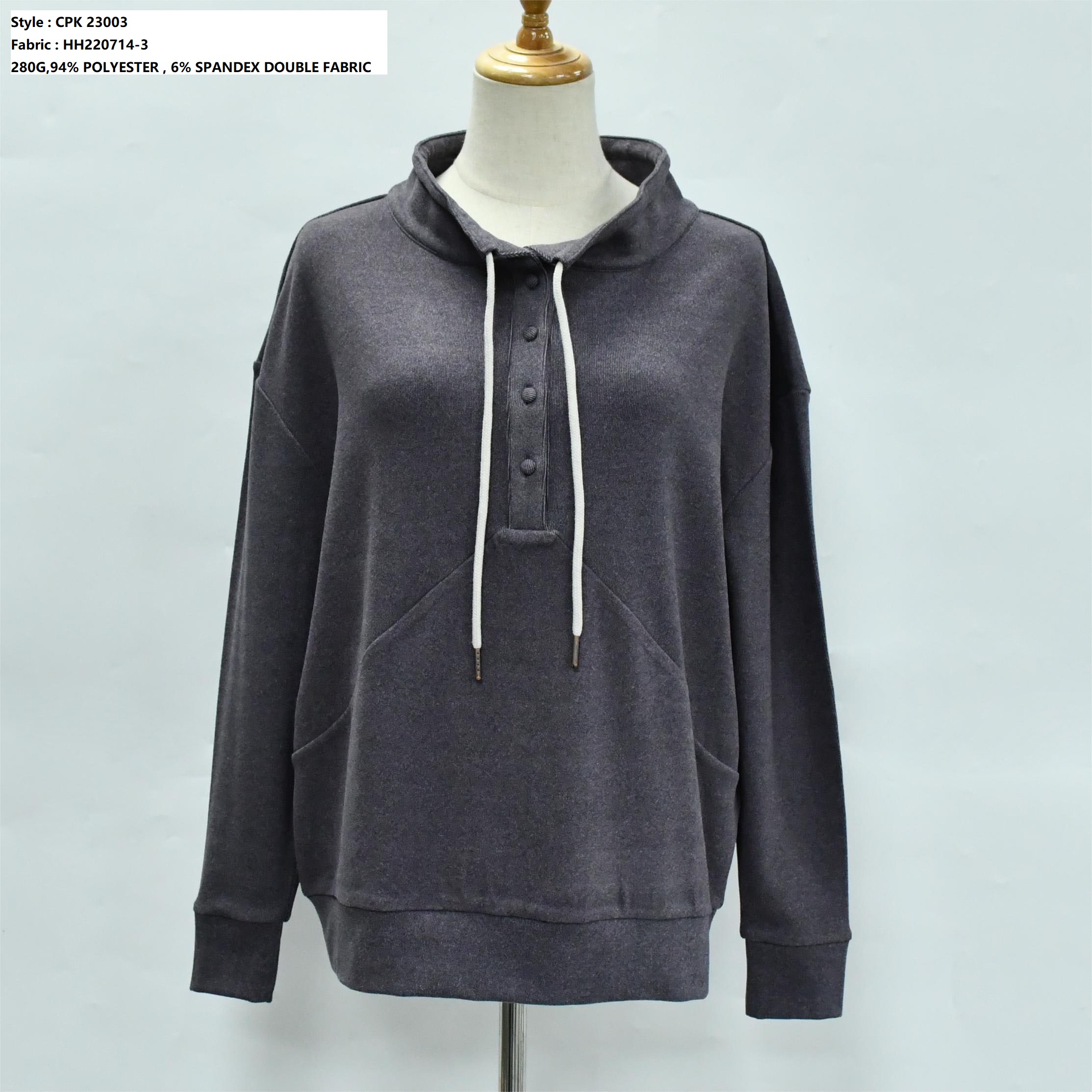 Women’s Button Front Pullover