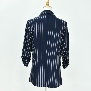 Women’s  Woven Stripe Suit Jacket