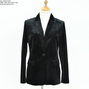 Women’s  Velvet Suit Jacket