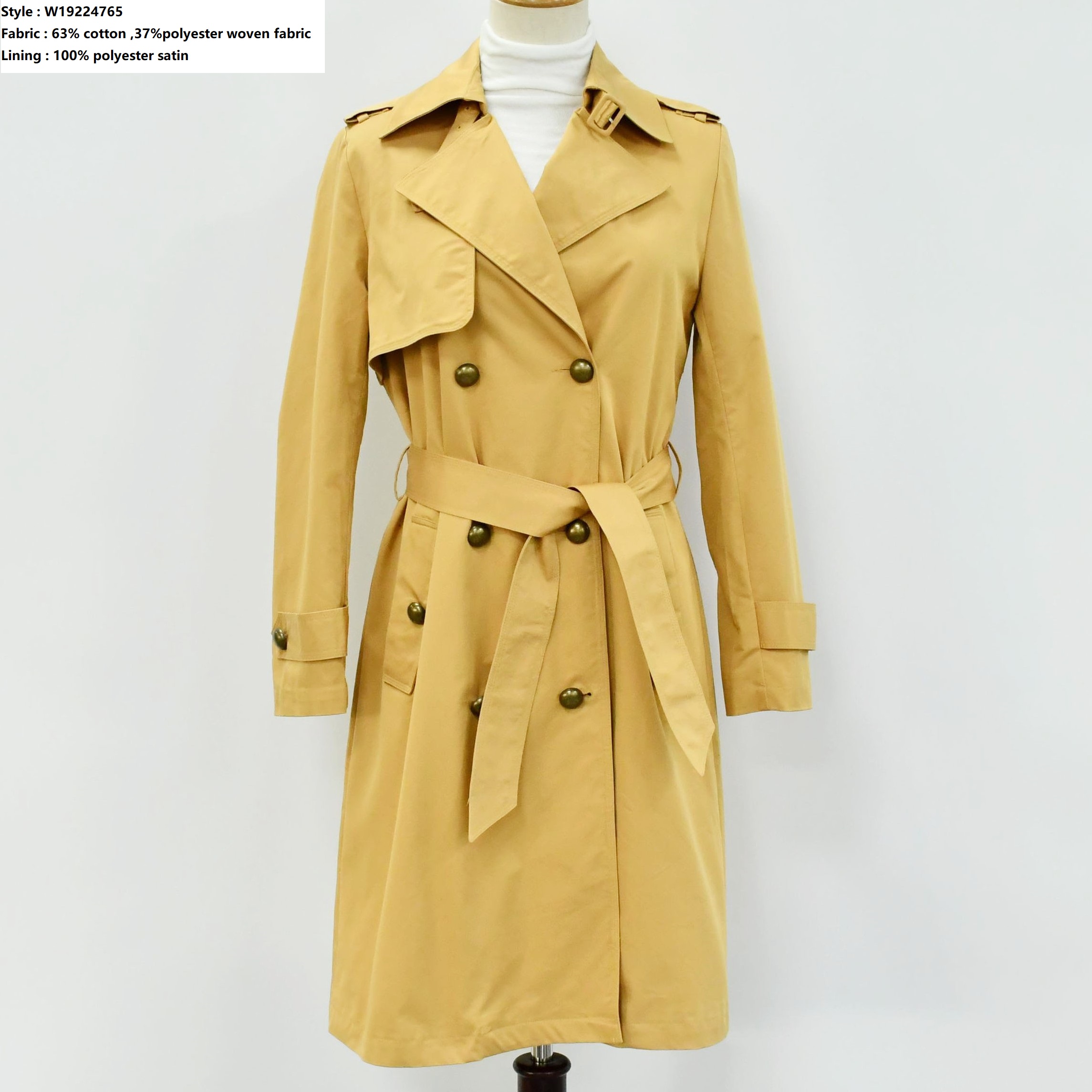 Women’s Woven Wind Coat