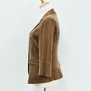 Women’s Woven Cupro Suit Jacket