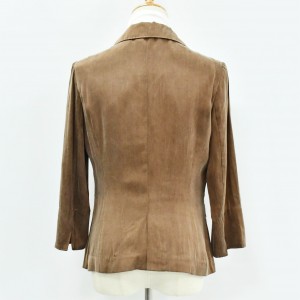 Women’s Woven Cupro Suit Jacket