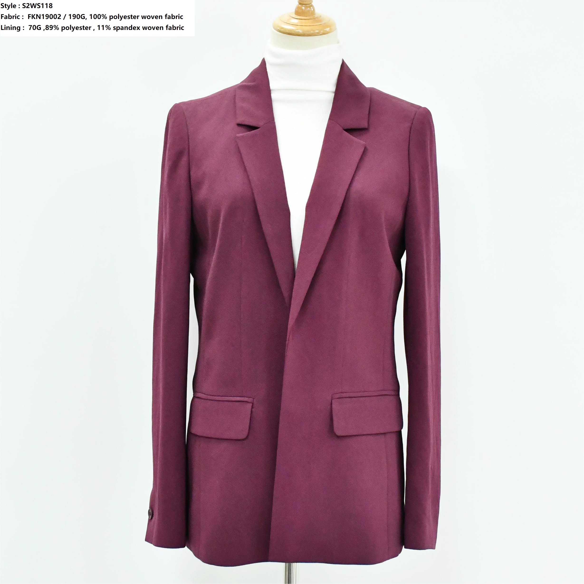 Women’s Woven Suit Jacket
