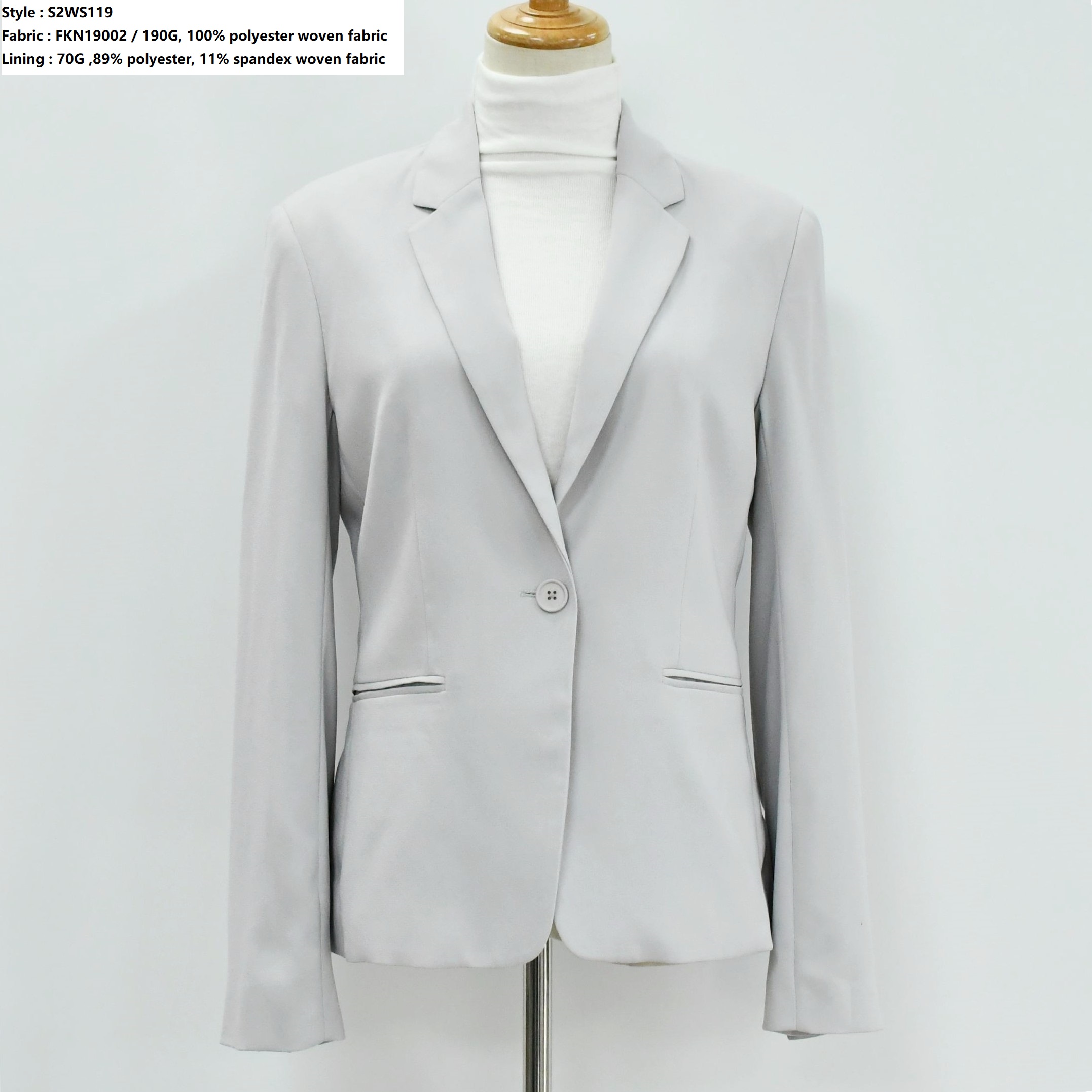 Women’s Woven Suit Jacket