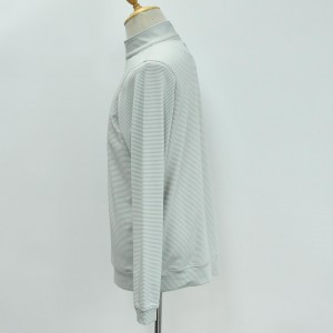 Men’s Half Zip Stripe Pullover