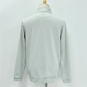 Men’s Half Zip Stripe Pullover