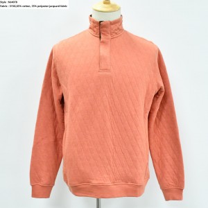 Men’s Quilted Snap Pullover