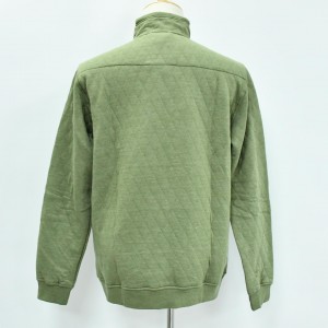 Men’s Quilted Snap Pullover