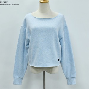 Women’s Raw Edge Swearshirt Pullover