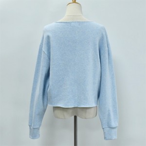 Women’s Raw Edge Swearshirt Pullover