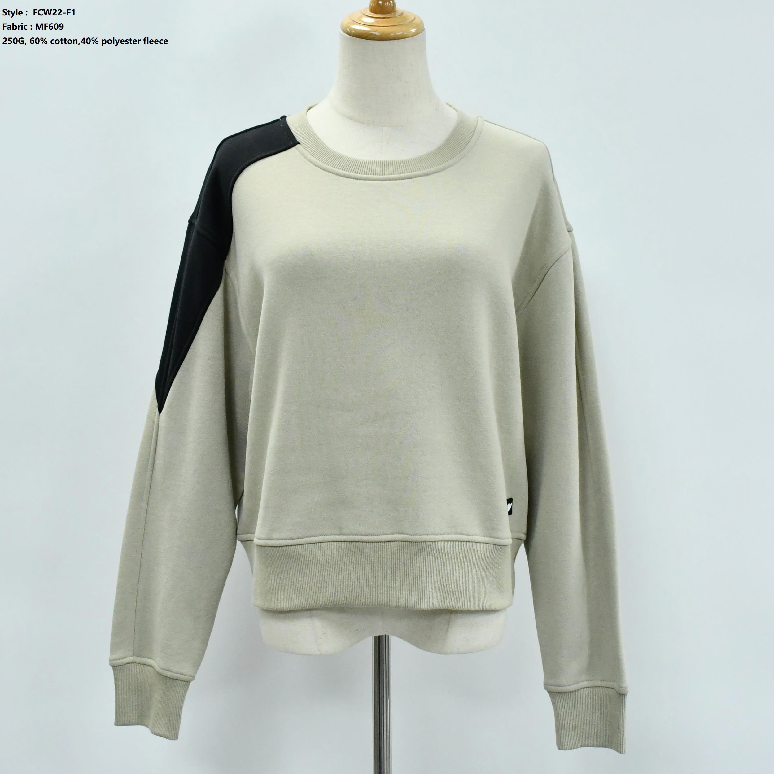 Women’s Colorblock Swearshirt Pullover