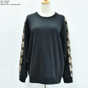 Women’s Sequins Swearshirt Pullover