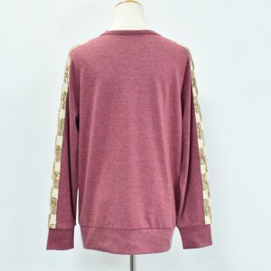 Women’s Sequins Swearshirt Pullover