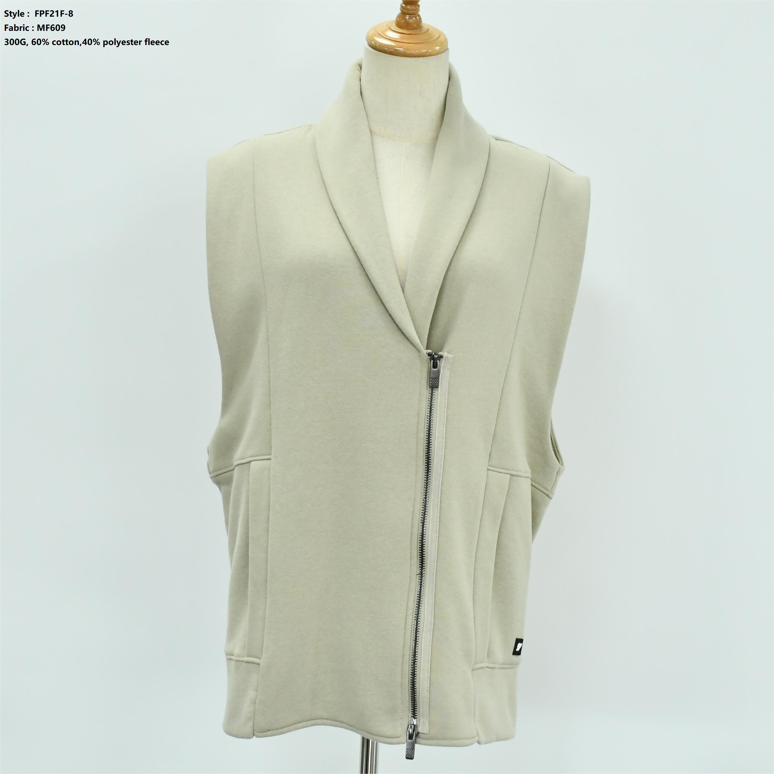 Women’s Zipper Fleece Vest