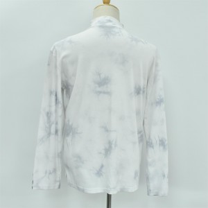 Men’s Half Collar Tie Dye Pullerover