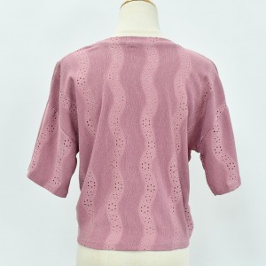 Women’s  Jacquard T-shirt