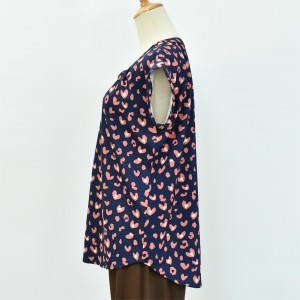 Women’s  Print Chiffon Shirt