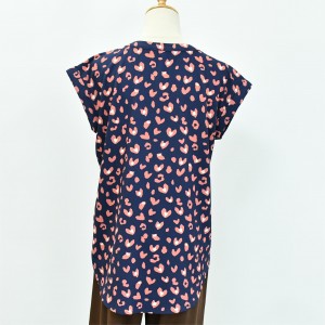 Women’s  Print Chiffon Shirt