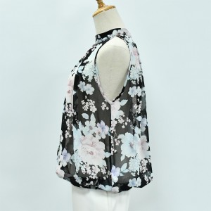 Women’s  Print Chiffon Shirt