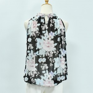 Women’s  Print Chiffon Shirt