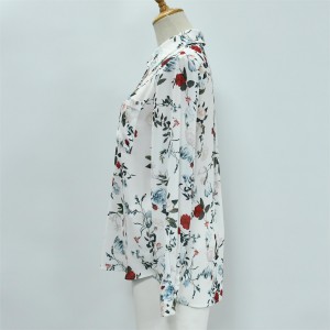 Women’s  Print Chiffon Shirt