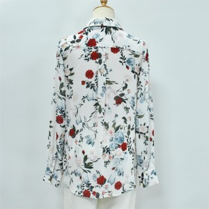 Women’s  Print Chiffon Shirt