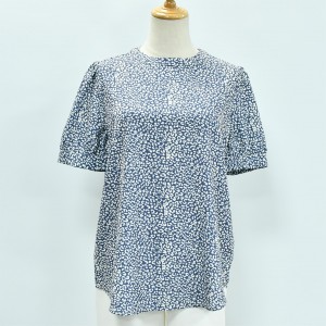 Women’s  Print Chiffon Shirt