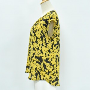 Women’s  Print Chiffon Shirt