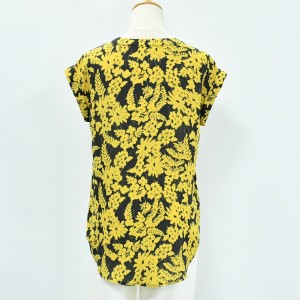 Women’s  Print Chiffon Shirt