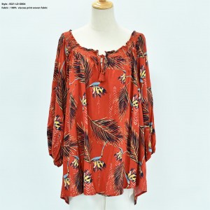 Women’s Print Woven Top