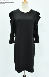 Women’s Ruffle Sleeve Woven Dress