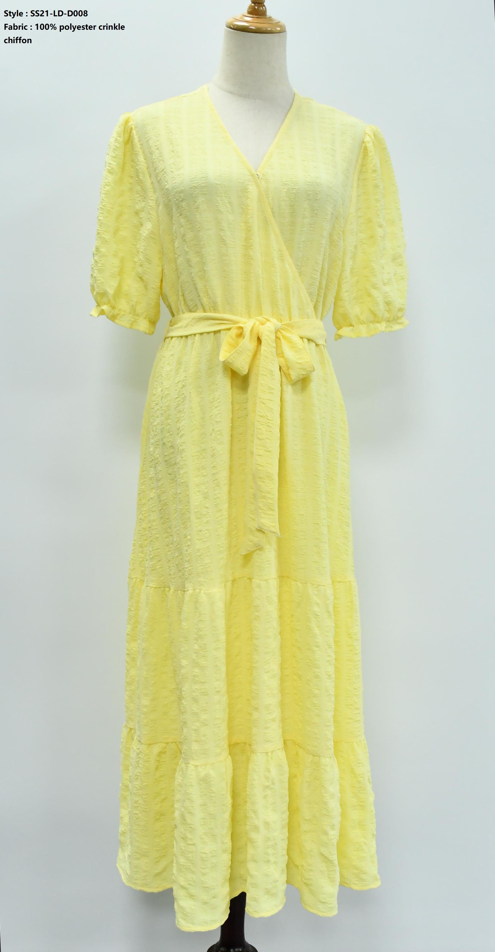 Women’s Crinkle Chiffon Dress