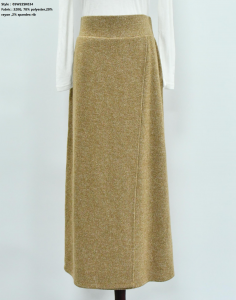 Women’s Wrap Knit Rib Skirt