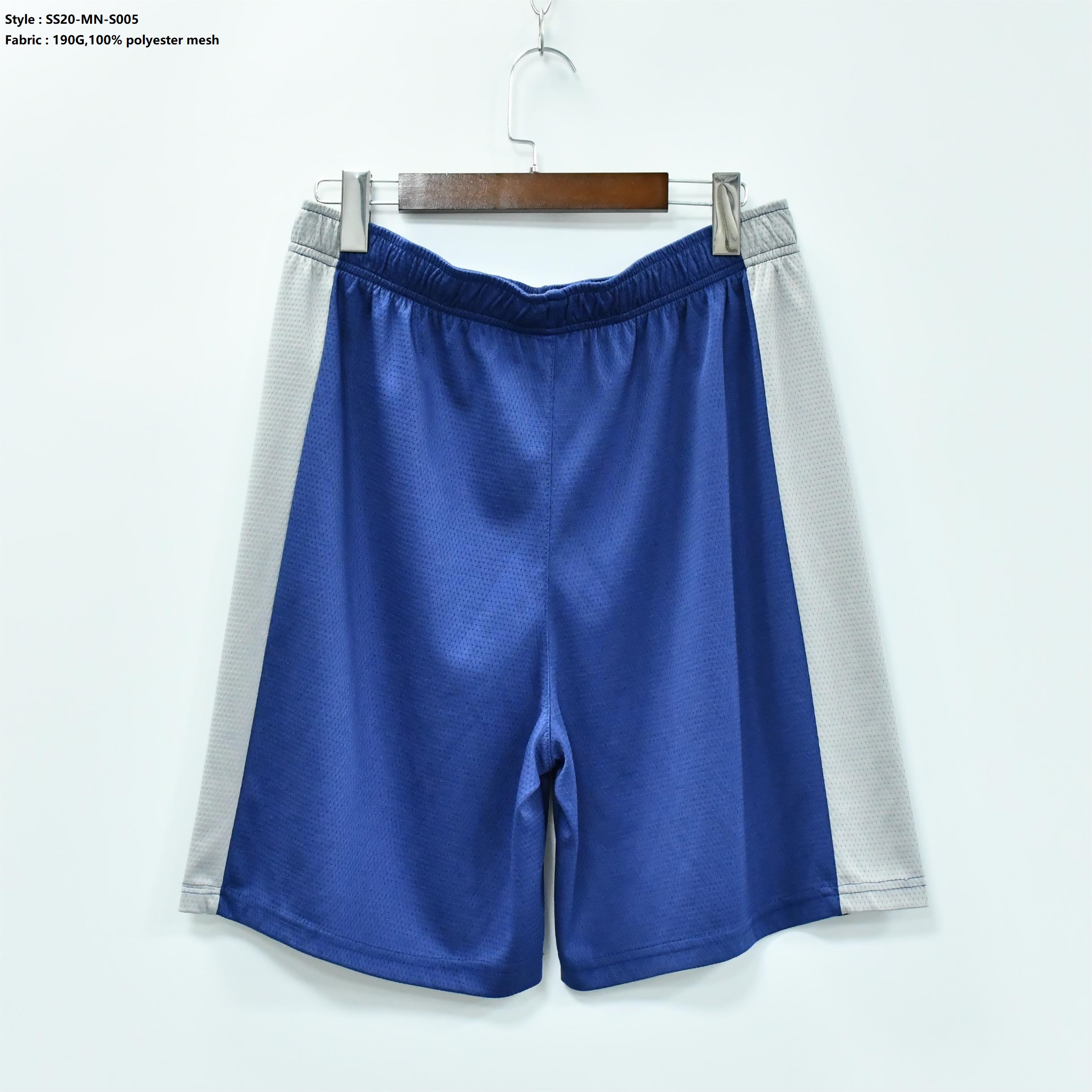 Men’s Mesh Panels Shorts