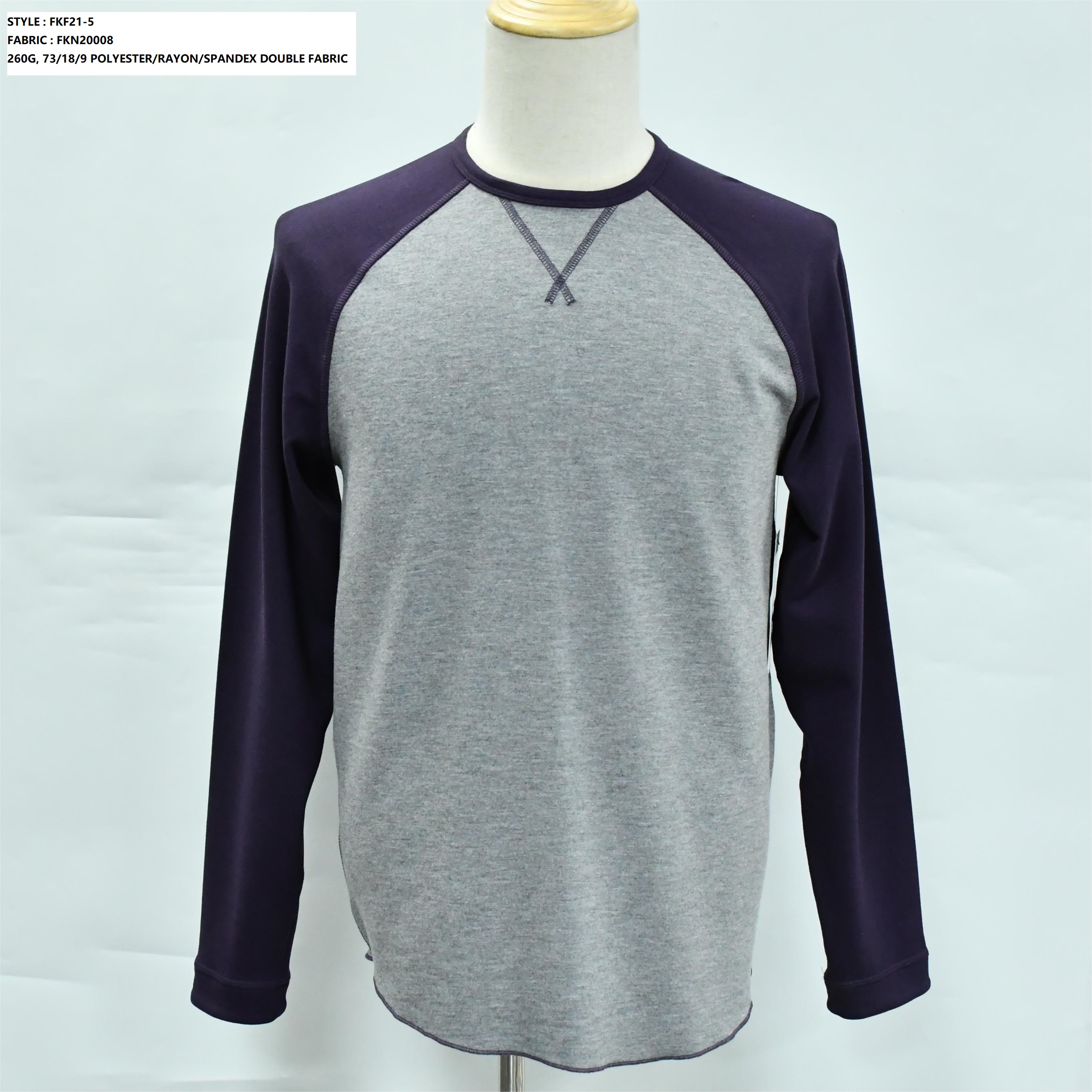 Men’s Crew Neck Long-Sleeve T-shirt