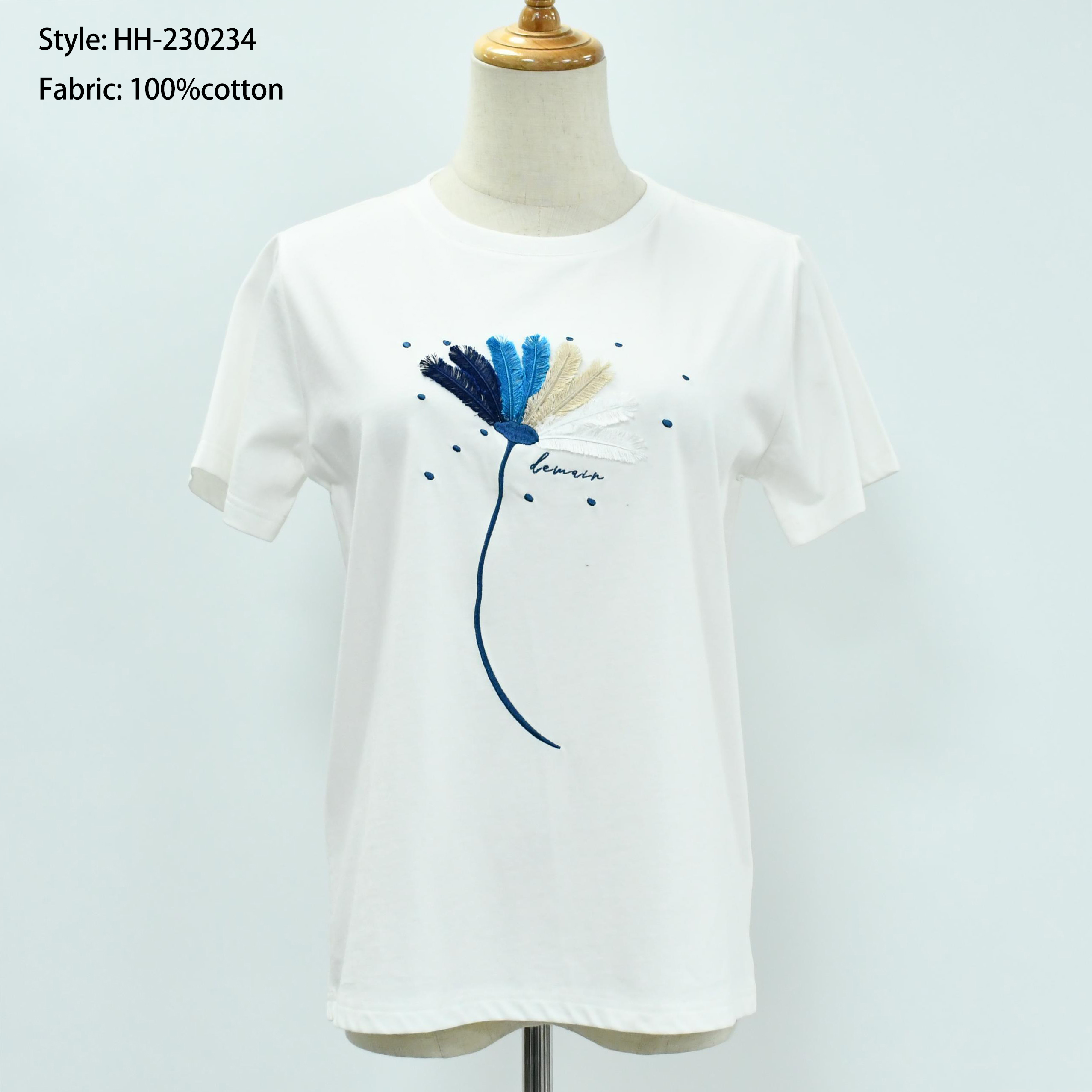 Women’s Embroidery T-Shirt