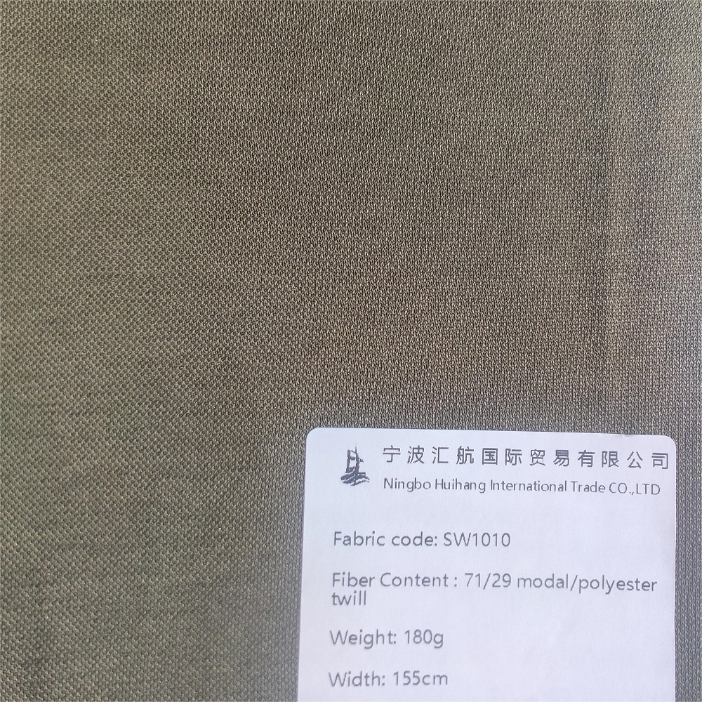 SW1010 : 180G, 71% modal , 29% polyester pique