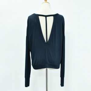 Women’s V-Neck Long Sleeve Top