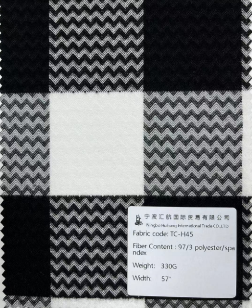 TC-H45 : 330G, 97/3 polyester/spandex